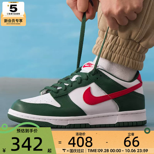 NIKE耐克大童DUNK运动鞋休闲鞋板鞋IO7453-323