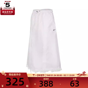 NIKE耐克女子AS W NSW RCHED WVN运动休闲半身裙II1948-100