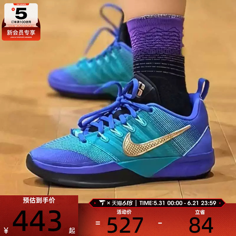 NIKE耐克大童萨布丽娜SABRINA 3运动训练篮球鞋IQ0831-500