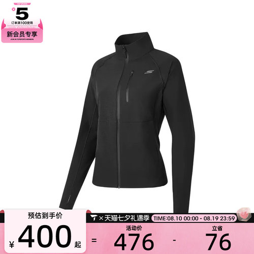 SKECHERS斯凯奇女子运动健身夹克外套P424W226-0018