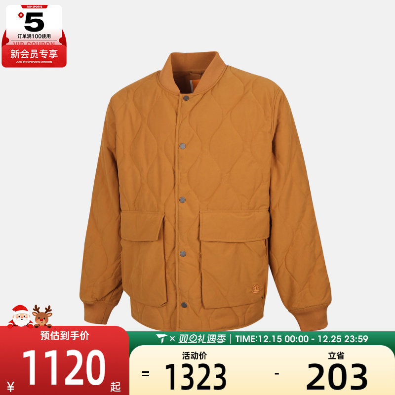 Timberland添柏岚男子AF Quilted运动休闲棉服外套A6N3Y-P47