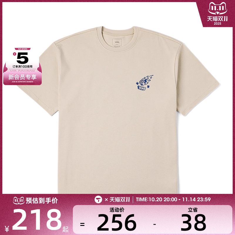 VANS范斯男子ACTION GFX BOXY运动休闲短袖T恤VN000RA72N1