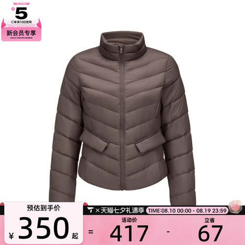 SKECHERS斯凯奇女子运动休闲羽绒服P424W176-0547