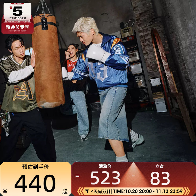 adidas阿迪达斯三叶草男子DENIM SHO运动休闲牛仔短裤KE0133