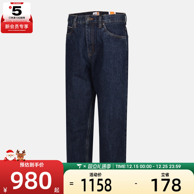 Timberland添柏岚男子Selvedge Denim运动休闲长裤A5MZE-455