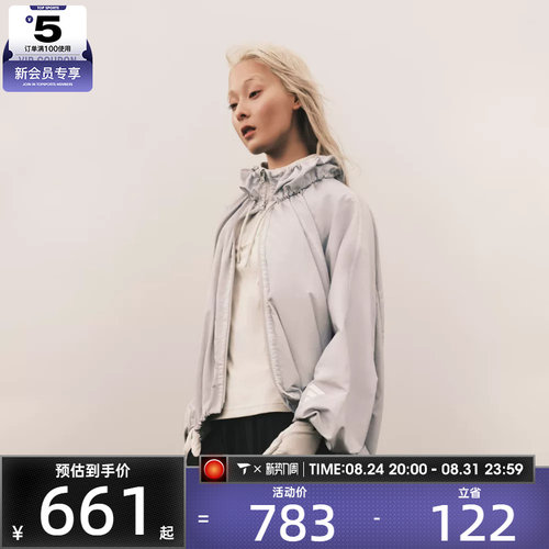 adidas阿迪达斯女子FOS W WV WASH J运动健身夹克外套KU5431