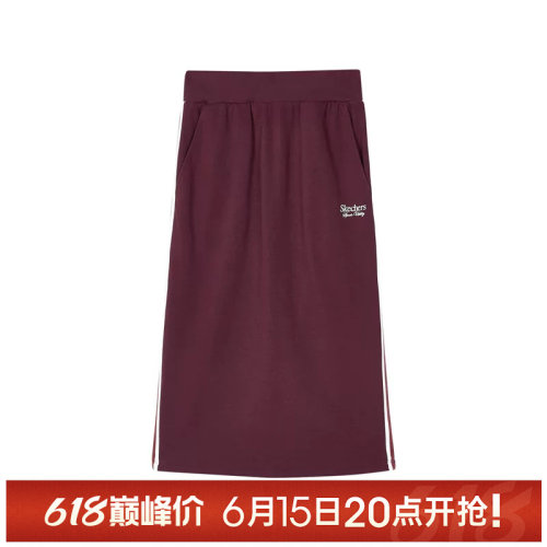 【TOP】SKECHERS斯凯奇女子运动休闲半身裙L324W022-00V0
