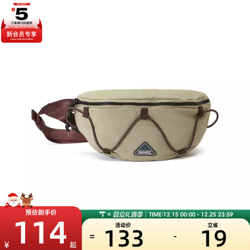 SKECHERS斯凯奇男女运动休闲腰包L224U019-013N