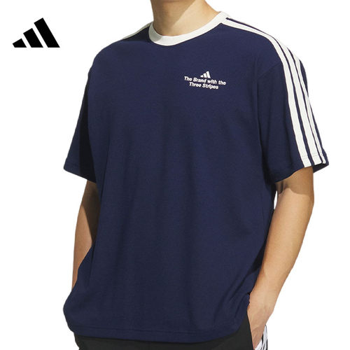 adidas阿迪达斯男子GFX TEE1运动休闲短袖T恤KF2473