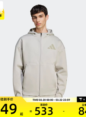 adidas阿迪达斯男子Z.N.E.运动训练休闲连帽夹克外套JW4720