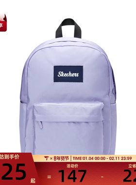 SKECHERS斯凯奇男女运动休闲双肩包L423U142-00P0