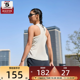 滔搏丨NIKE耐克女子运动训练跑步上衣休闲无袖T恤背心HQ0621-133