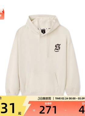 SKECHERS斯凯奇男女运动休闲套头衫卫衣L325U047-001J