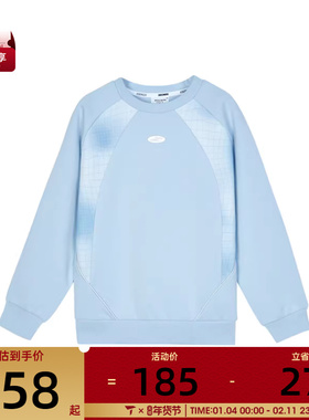 SKECHERS斯凯奇大童运动休闲套头衫卫衣P324B003-00F5