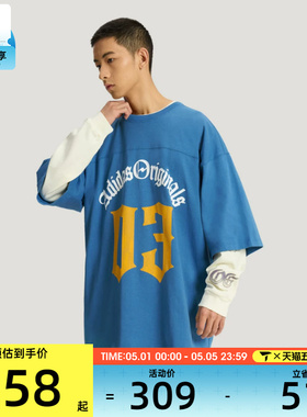 adidas阿迪达斯三叶草男子运动休闲短袖T恤KT3040