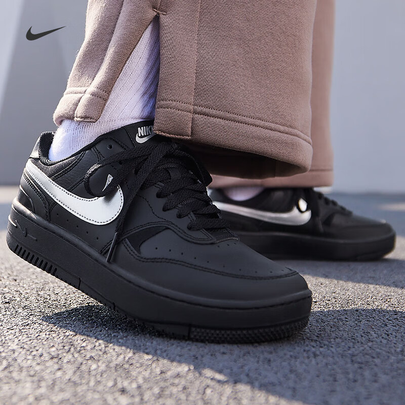 NIKE耐克女子GAMMA FORCE低帮时尚复古百搭休闲鞋HQ1674-001