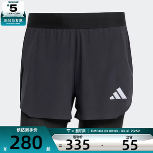 adidas阿迪达斯男子adi365 2in1 M运动休闲短裤KE2286