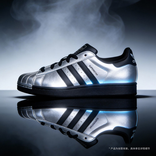 adidas阿迪达斯三叶草男女SUPERSTAR II W运动休闲鞋IH1599