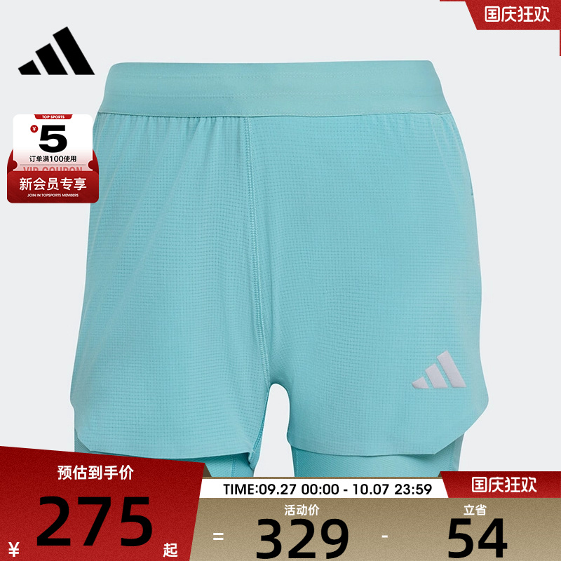 adidas阿迪达斯女子adi365 2in1 W运动休闲短裤KE2281