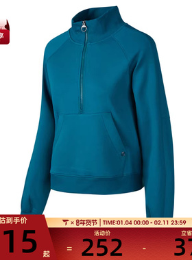 SKECHERS斯凯奇女子运动休闲套头衫卫衣P124W005-01CN