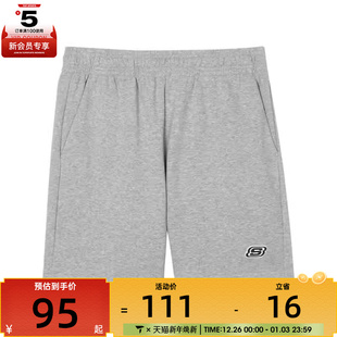 SKECHERS斯凯奇男子运动休闲短裤 004F L222M079