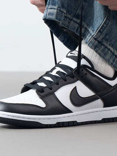 Taobo丨NIKE Мужская и женская черно-белая обувь для спорта и отдыха Nike с пандой DUNK LOW DD1503-101