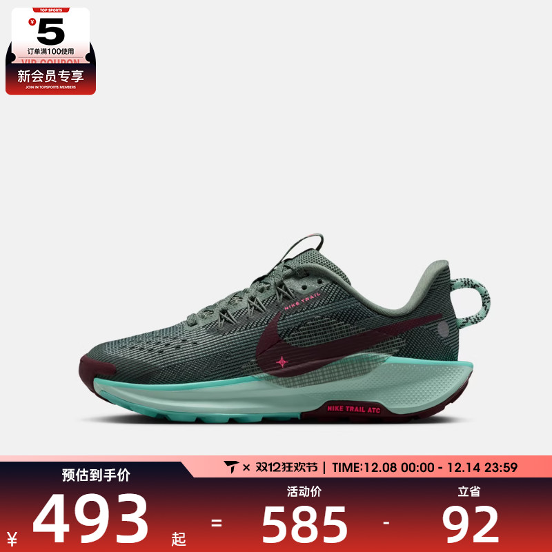 NIKE耐克大童PEGASUS TRAIL 5运动训练跑步鞋FV5638-301