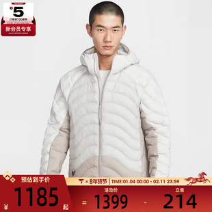 NIKE耐克男子ACG户外运动休闲保暖连帽棉服外套HJ3736-025