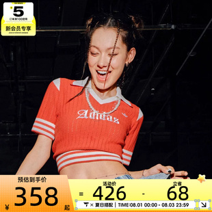 adidas阿迪达斯三叶草女子OG W JERSEY运动休闲短袖T恤KT3048