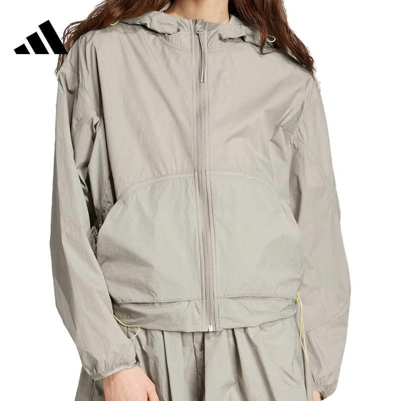 adidas阿迪达斯女子运动健身夹克外套JC5115