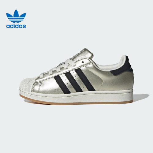 adidas阿迪达斯三叶草男女SUPERSTAR II W运动休闲鞋HQ2691