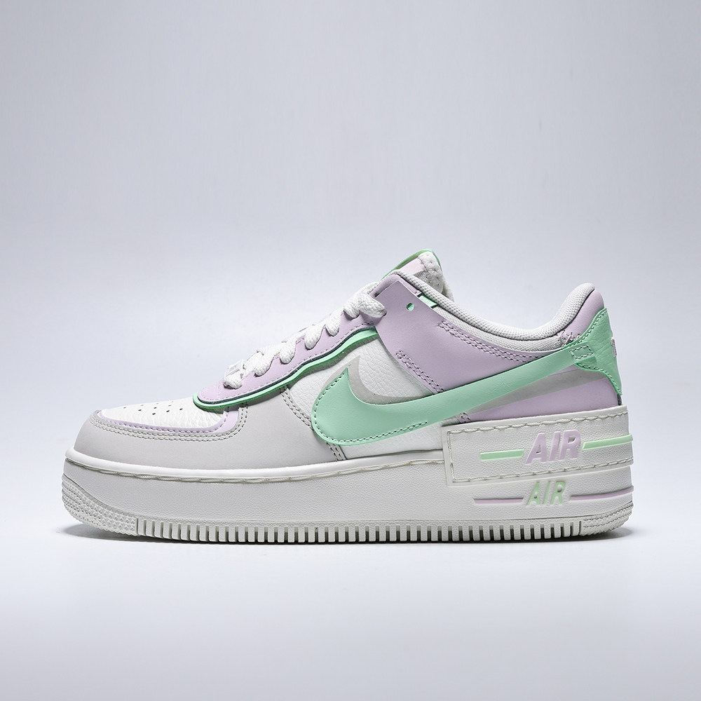 【直播】NIKE耐克女子AF1低帮厚底潮流运动休闲鞋DZ1847-116