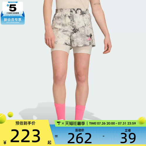 adidas阿迪达斯女子SD 2in1 W二合一运动休闲短裤JN9669