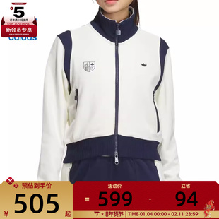 adidas阿迪达斯三叶草女子CC SW TT W运动健身夹克外套JM8022