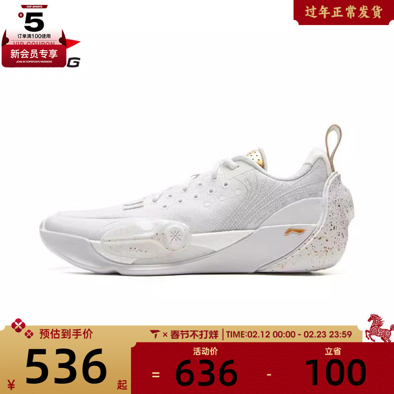 LI-NING李宁男子韦德全城13运动训练篮球鞋ABAV017-2