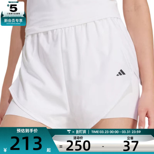 KB3141 2IN1SH运动休闲短裤 adidas阿迪达斯女子WTR D4T