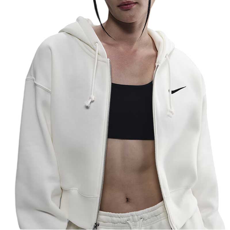 NIKE耐克女子运动训练健身舒适宽松百搭连帽夹克外套HJ0941-133