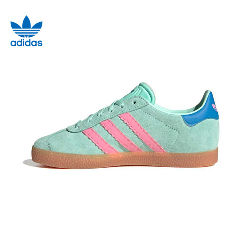 adidas阿迪达斯三叶草大童GAZELLE J运动休闲鞋JP7125