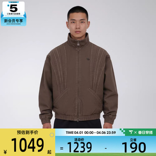 M运动健身夹克外套KR2620 adidas阿迪达斯三叶草男子JACKET