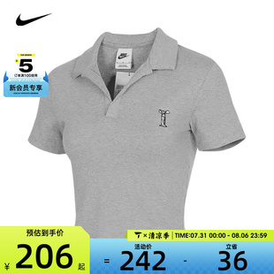 063 HJ6852 NIKE耐克女子AS OPP1运动POLO衫 POLO NSW TOP