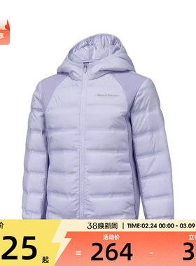 SKECHERS斯凯奇大童运动休闲羽绒服P425K045-00FW