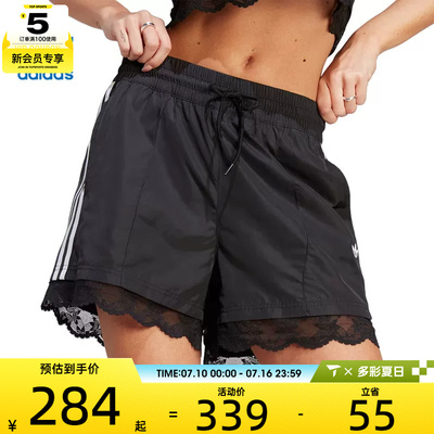 adidas阿迪达斯三叶草女子3 STRIPE SHORT运动休闲短裤II5605