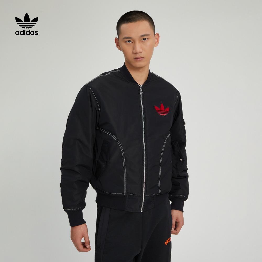 棉服adidas阿迪三叶草男子