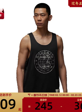 NIKE耐克男子AS M J DF SPRT R运动休闲无袖T恤HV1255-045