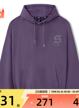 SKECHERS斯凯奇男女运动休闲套头衫卫衣L325U047-04R8