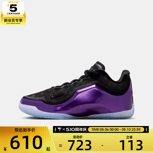 NIKE耐克大童詹姆斯LEBRON XXIII运动训练篮球鞋IQ6709-001
