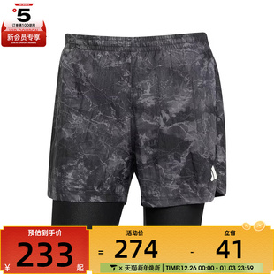 M运动休闲短裤 2in1 JN9680 adidas阿迪达斯男子OTR