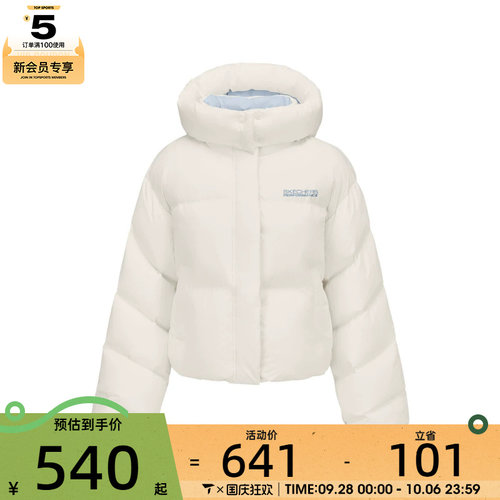 SKECHERS斯凯奇女子运动休闲羽绒服P425W093-0074