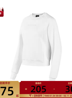 SKECHERS斯凯奇女子运动休闲套头衫卫衣P324W033-0019