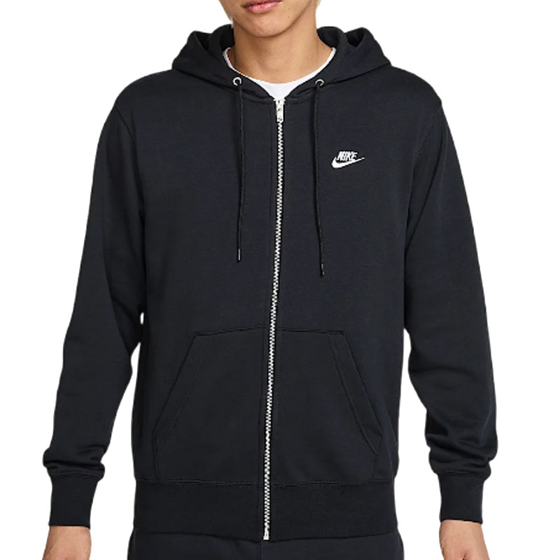 滔搏丨NIKE耐克男子开襟法式毛圈连帽衫运动夹克外套FN3885-010